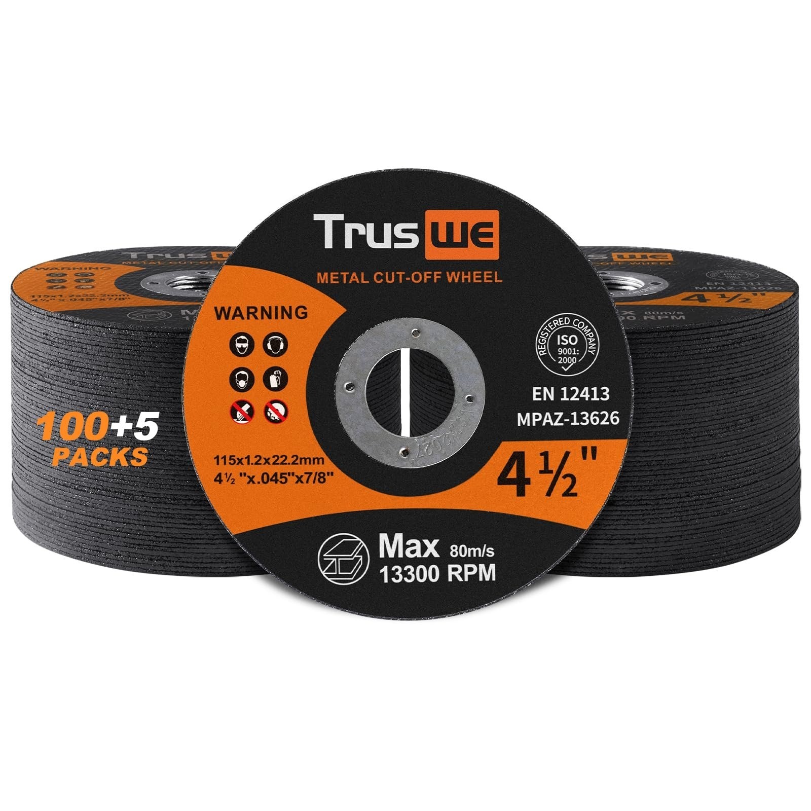 6″ Cut Off Wheels for Angle Grinder – 25 PCS Ultra Thin Cutting Discs