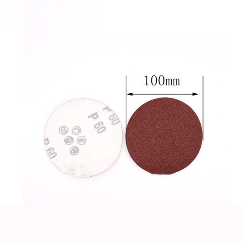 50mm/100mm Dry Sanding Discs 2″ / 4″ Sandpaper Hook and Loop Pads Grit 60-3000