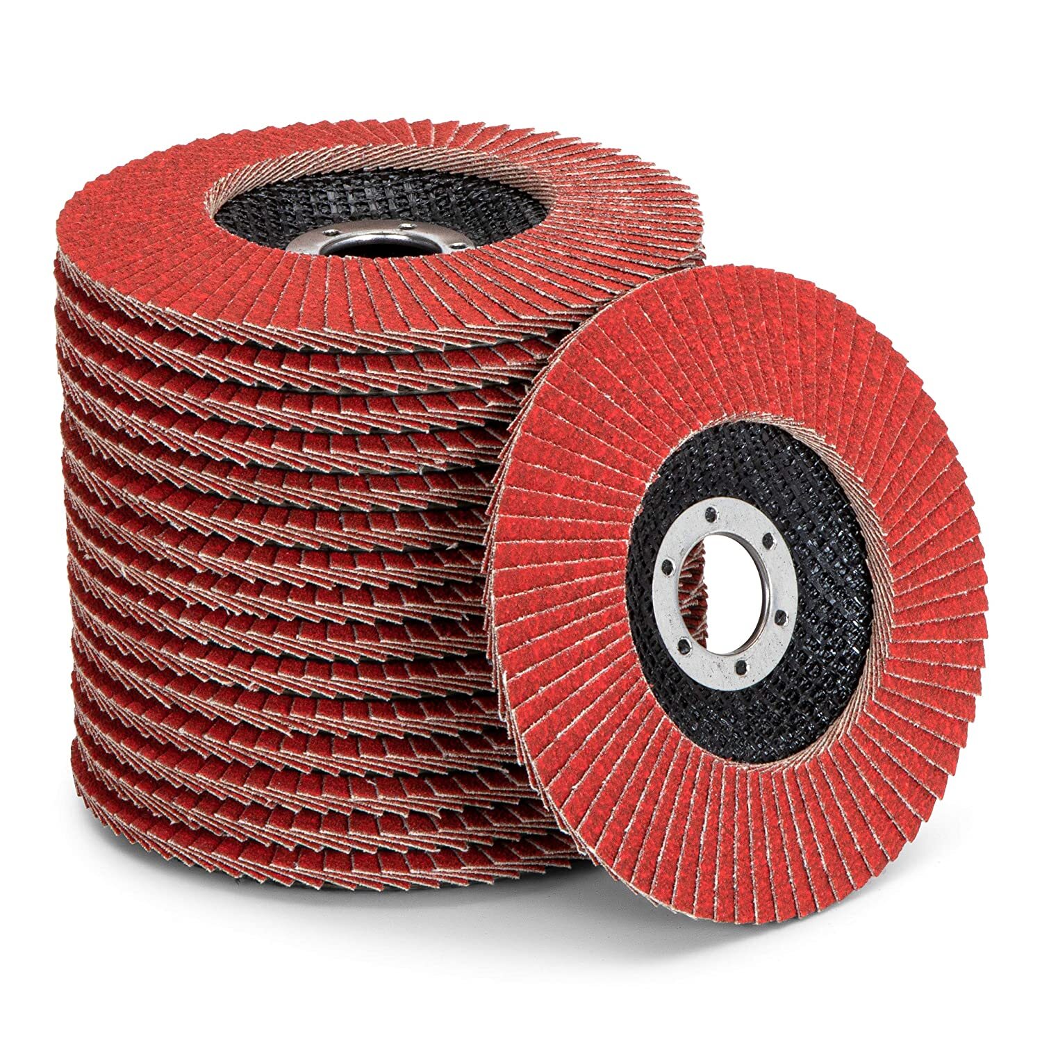 4-1/2″x7/8″ T29 Ceramic Flap Disc Sanding Grinding Wheel 40 60 80 120 Grit