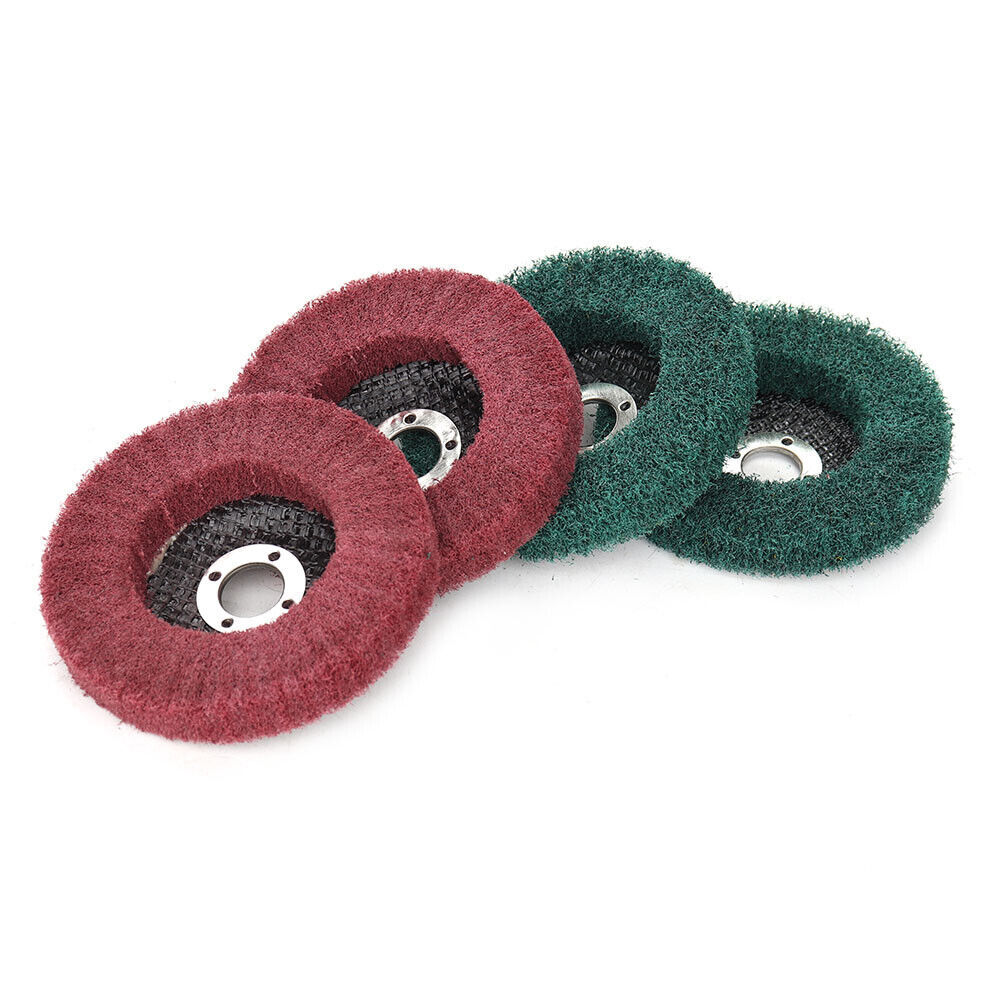 1/2/4set 4Inch Nylon Flap Discs Metal Polishing Buffing Wheel for Angle Grinder