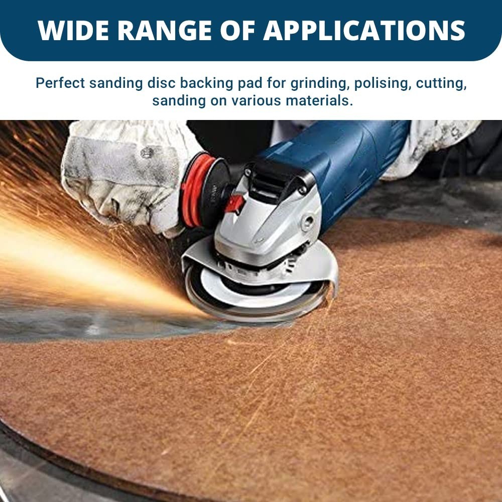 4 1/2 Inch Sanding Disc Backing Pads, Resin Fiber Disc Polishing Pad for Grin…