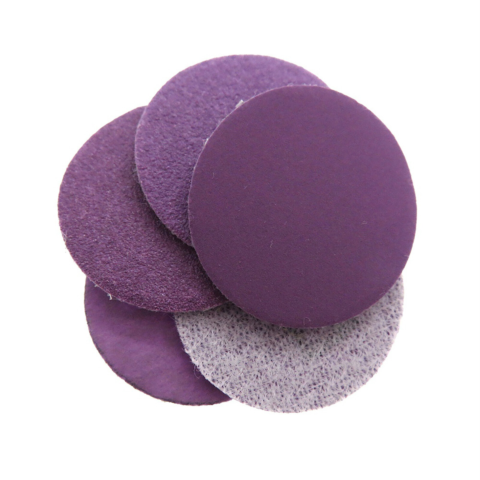 25mm 1 inch Sanding Discs Hook and Loop Pads 60-10000 Grit Wet Dry Sandpaper