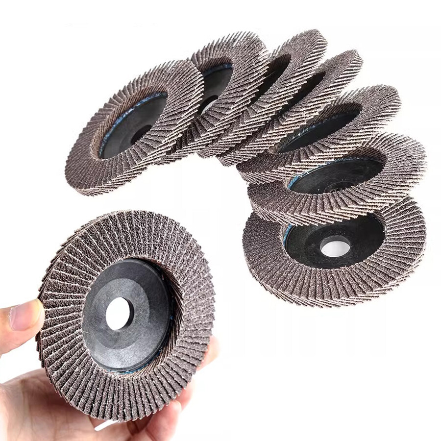 1/2/5 Pcs 4 inch Flap Grinding Sanding Discs 100mm 80 Grit Angle Wheel Thicken