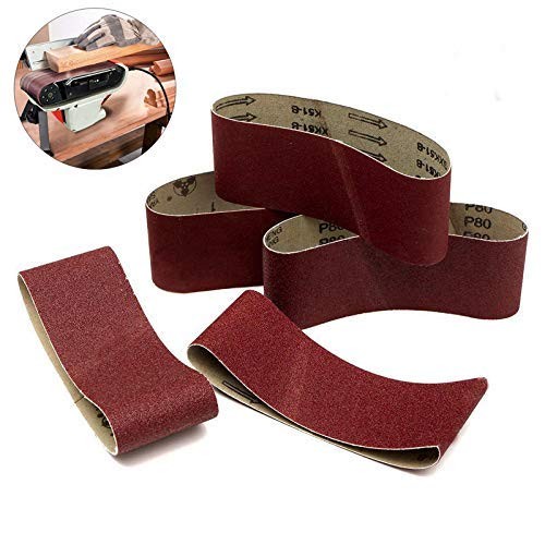 2 Inch x 27 Sanding Belts, 60/80/120/240/320 Grits, Belt Sander 2″x27″