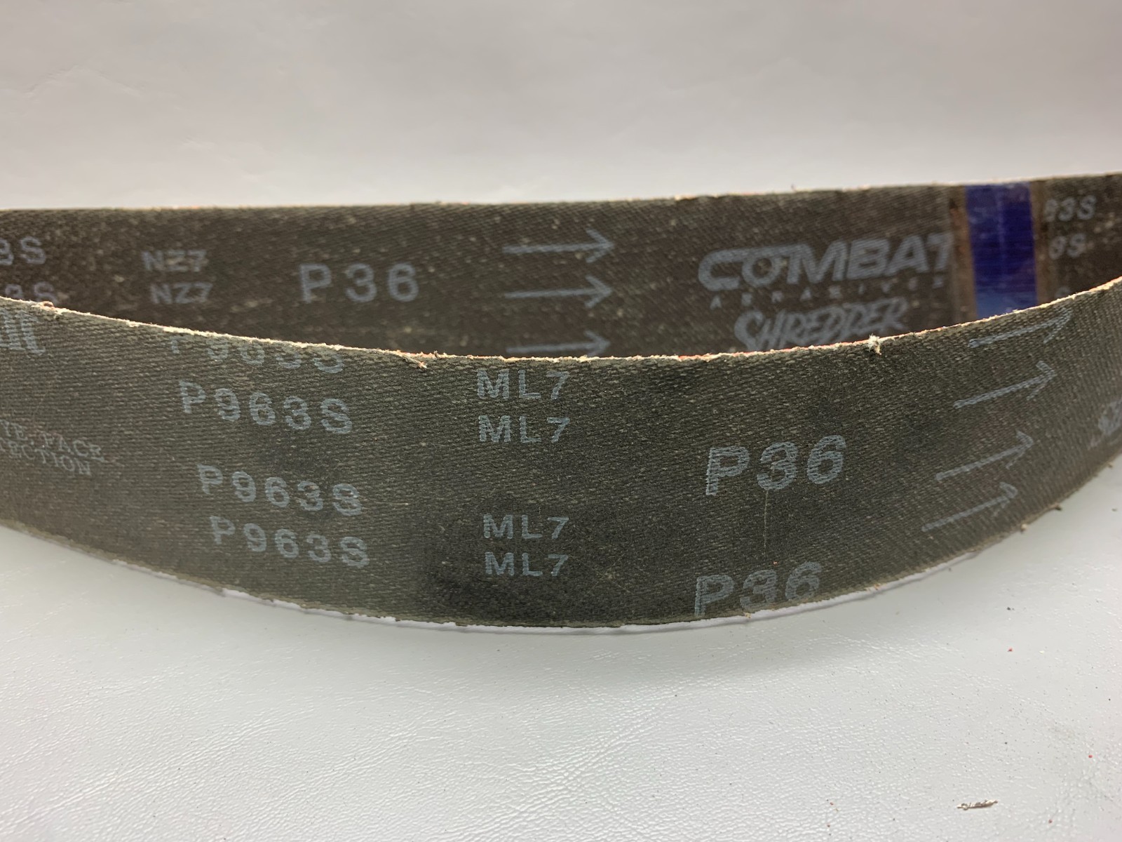 2″ x 42″ Sanding Belts for Stock Removal 36 Grit P36 2 PACK P963S