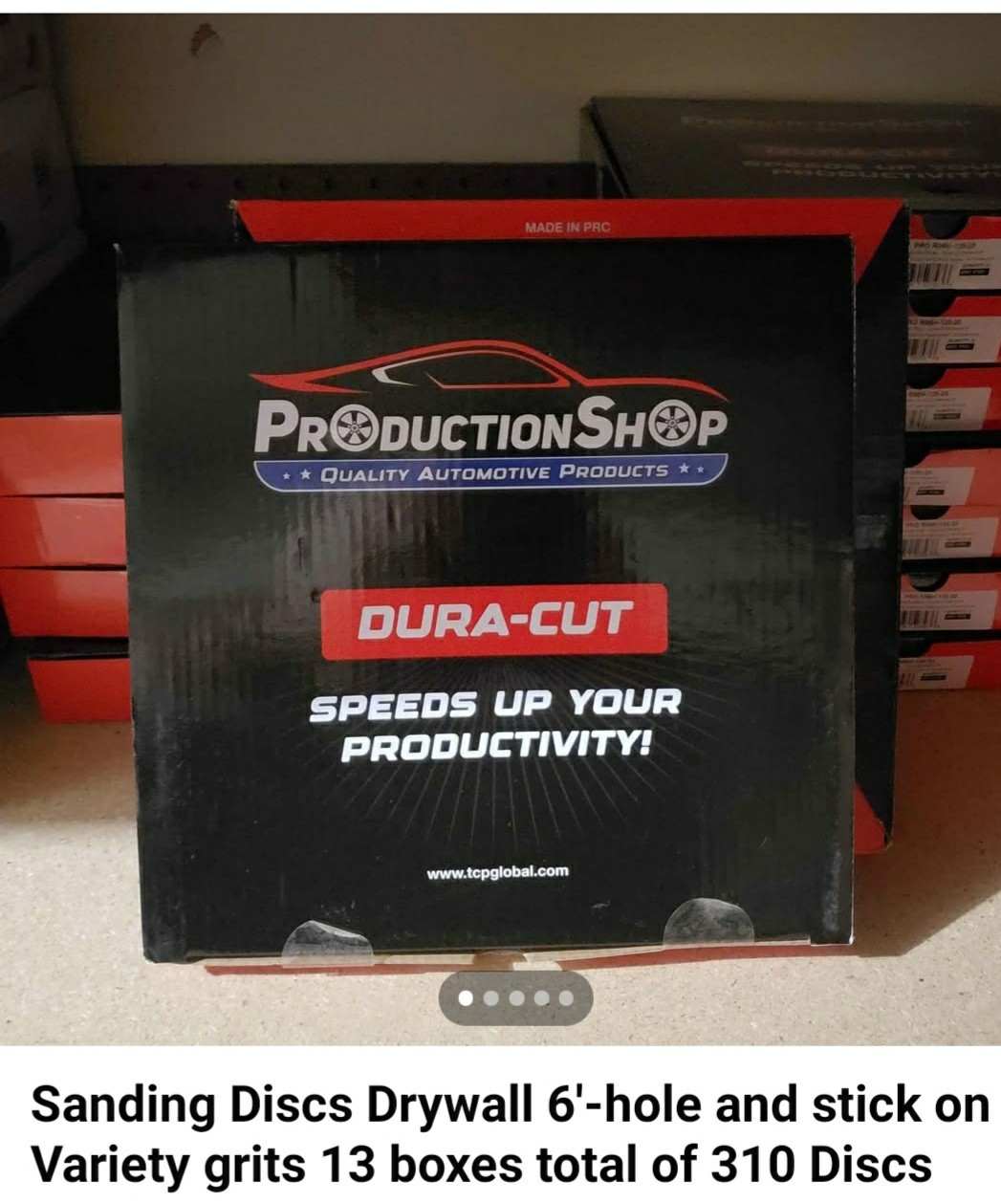 Drywall Sanding Disk Lot Of 13 Boxes