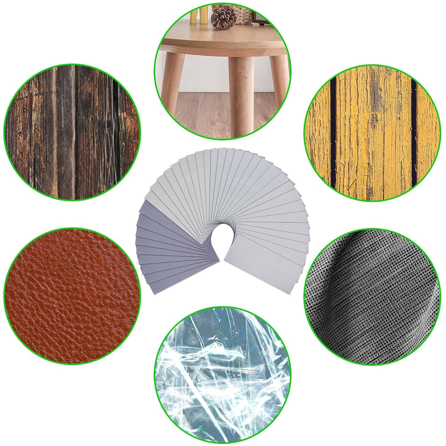 36 Pieces Wet and Dry Sandpaper 3000 5000 7000 10000 Grit Sanding Paper 9×3.6 in