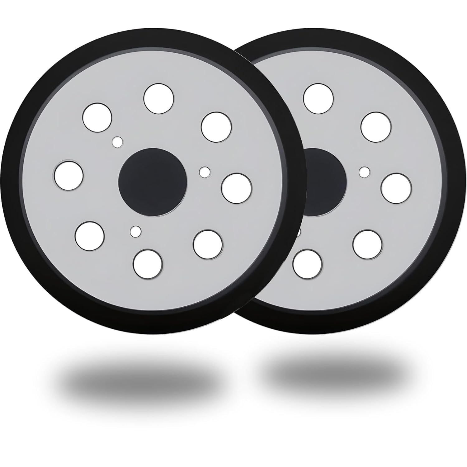 Gripit Sanding Pad 52898: Firm, 5″, Hook, 8 Hole, Low Profile MADE IN USA