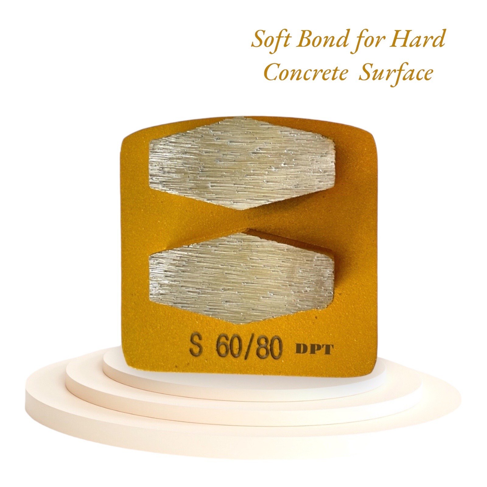 Grinding Discs for Husqvarna PG series Concrete Grinders Soft Bond 60 / 80 Grit