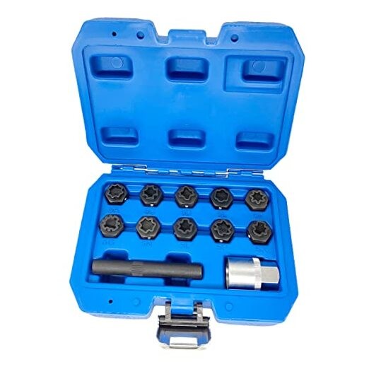 12PCS Wheel Locking Nut Key Kit, Compatible with Mercedes Benz, Wheel Lock Nut
