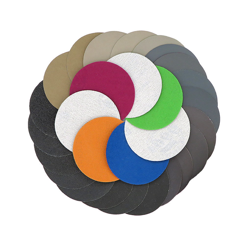 7″ 180mm Wet & Dry Round Sanding Discs Hook and Loop Sandpaper Grit P60 – P10000