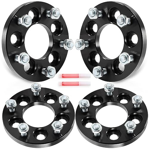 4pcs 5×100 to 5×114.3 Wheel adapters 15mm Bore 67.1mm Studs 12×1.5 5Lug Wheel
