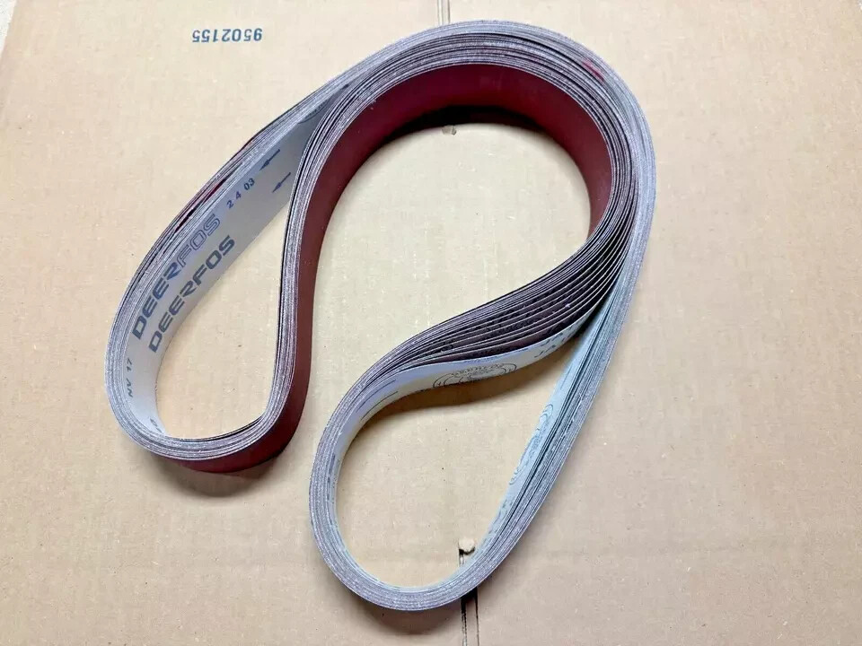 PREMIUM A/O, J-WEIGHT SANDING BELTS 2″ X 72″, 10 – PACK, 400-GRIT