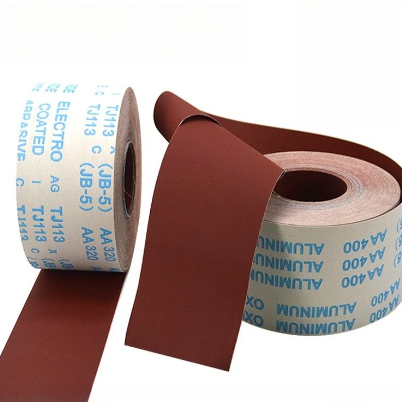 5M/roll DIY 95mm 115mm Sandpaper Roll Multi-Grit Polishing Sanding Sheets Craft