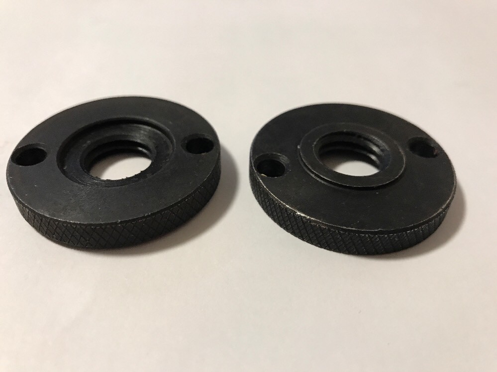 2x Replacement Grinder Clamp Nut for 5/8″-11