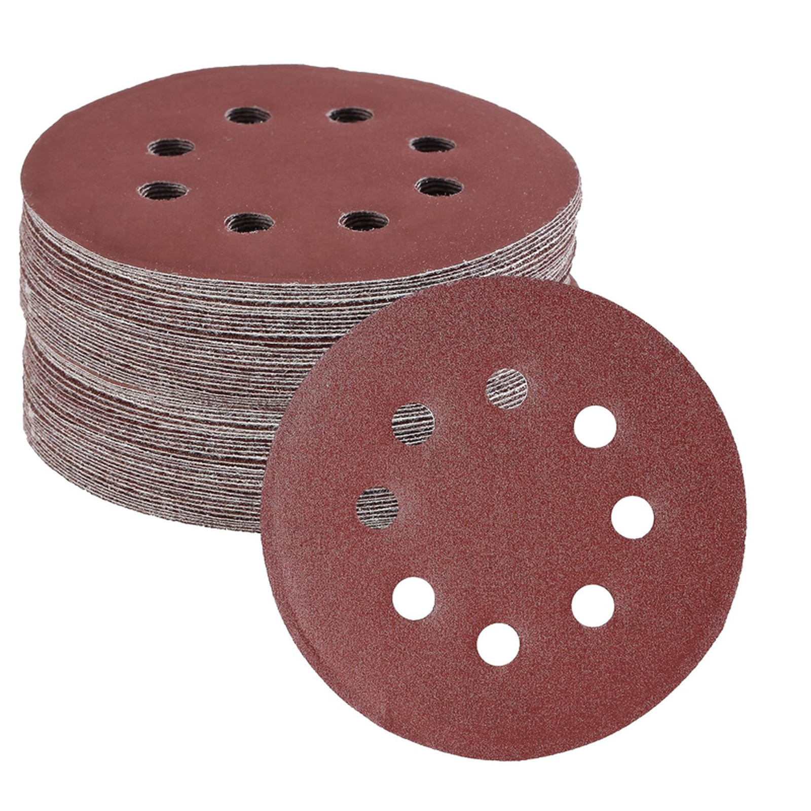 Bates- Sanding Discs, 5 Inch, 30 Pack, Assorted Grits 40 80 120 220 320 600