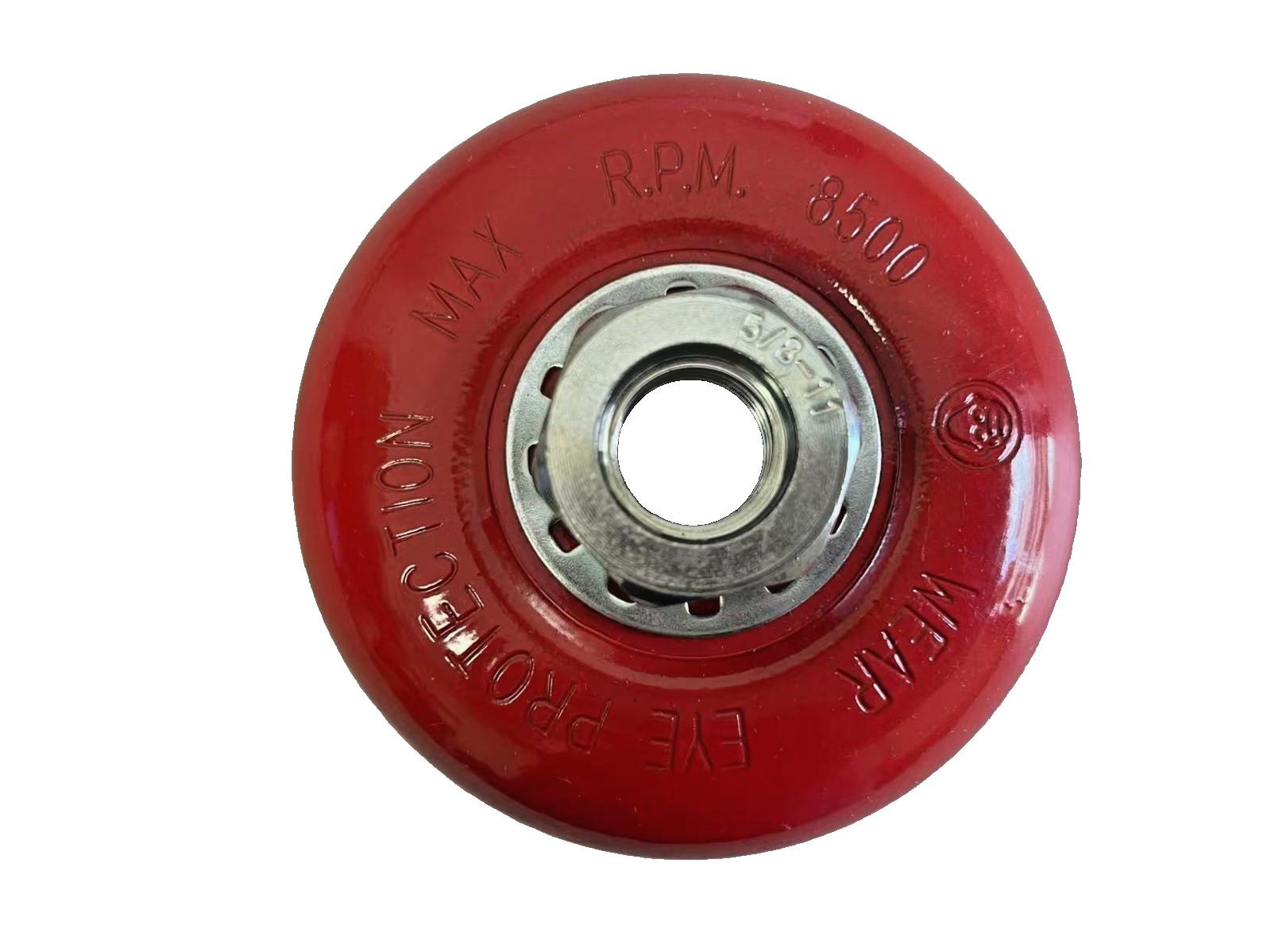 4”/100MM 1PC HEAVY DUTY KNOTTED WIRE CUP BRUSH WHEEL VALLEY 5/8”THREADED ARBOR