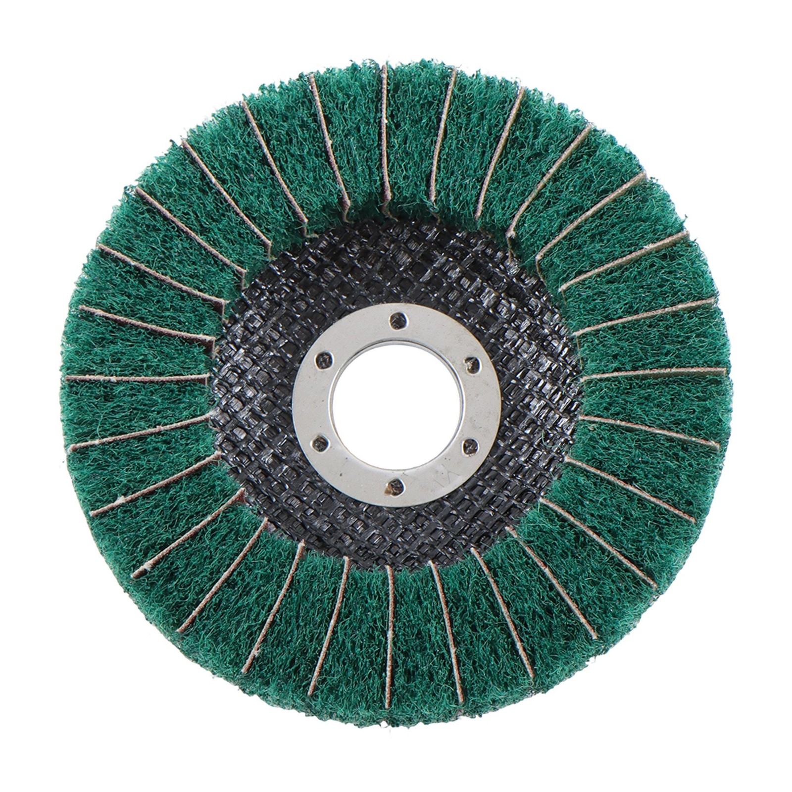 10 Pack: 4-1/2″ x 7/8″ Scour Flap Discs Grinding Sanding Discs (120 & 240 Grit)