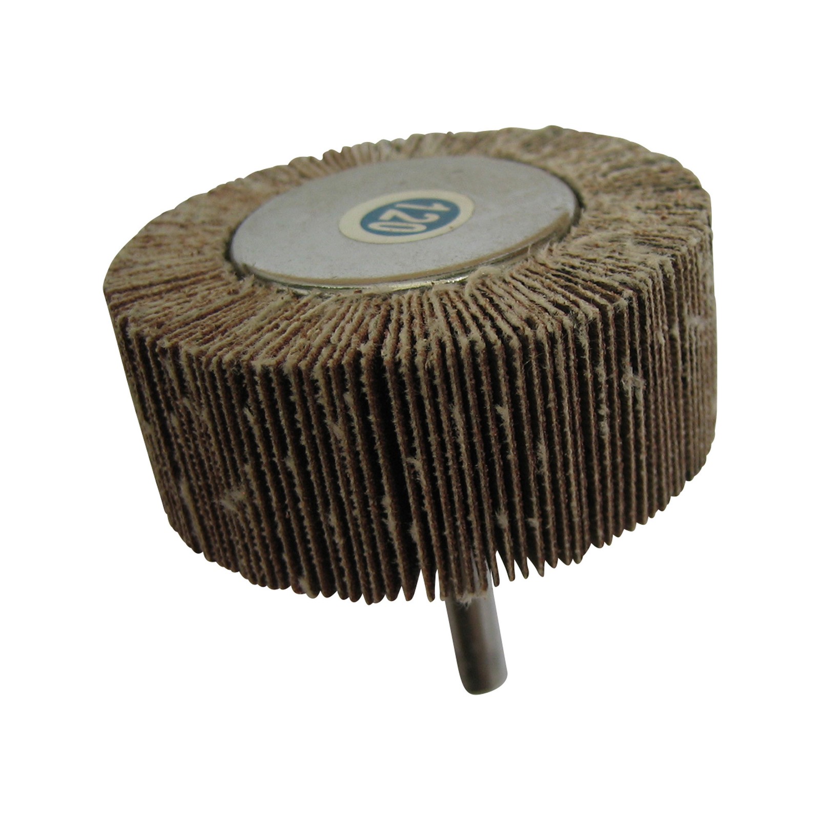 Klutch Flap Wheel, 2-3/8in. x 1in., 60 Grit, 1/4in. Hex Shank