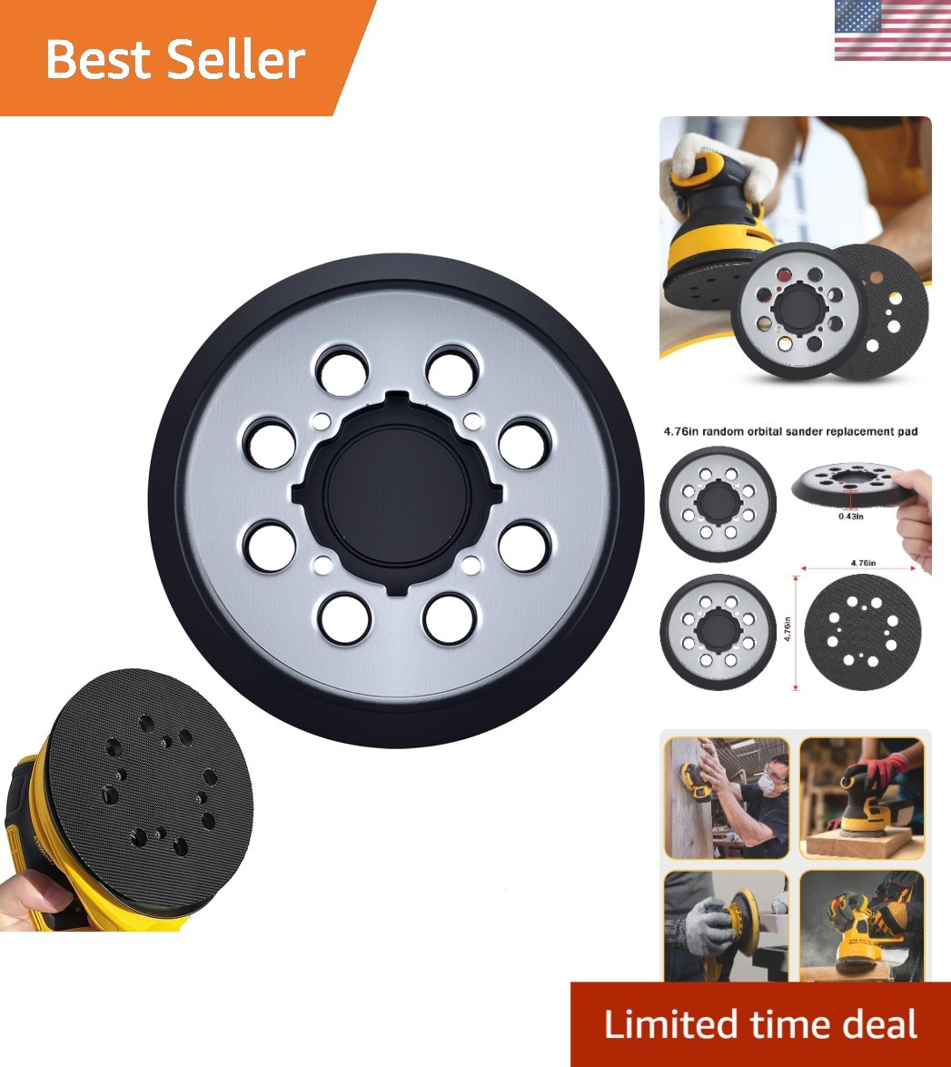5″ Aluminum Alloy Sander Pad for Dewalt – Hassle-Free Installation
