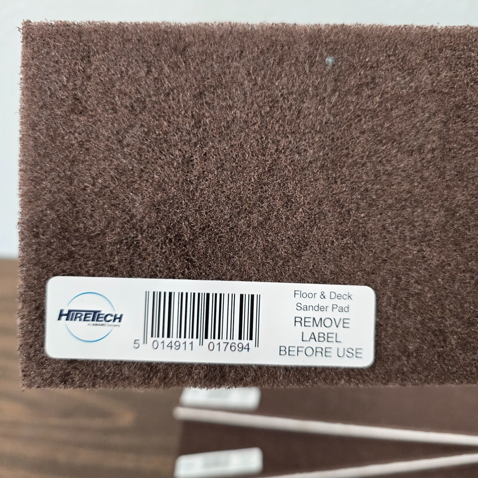 HireTech HTF 4.5″ x 15.75″ Floor & Deck Sander Finishing Pads (5-PACK)