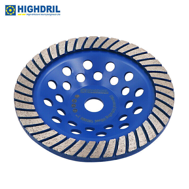 1pc 4/4.5/5/7 inch Diamond Grinding Wheel Turbo Row Grinding Disc for Concrete