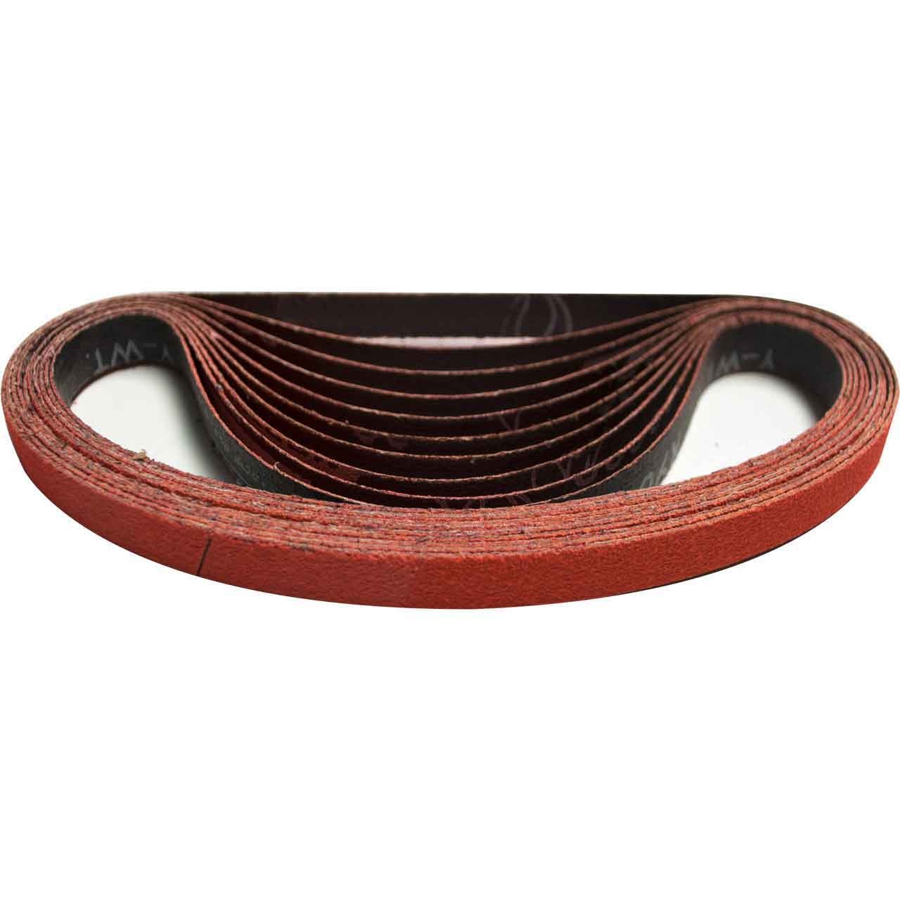Norton 69957398022 1/2×18” Blaze R980P Premium CA Cloth File Belts 60 Grit 50 pk