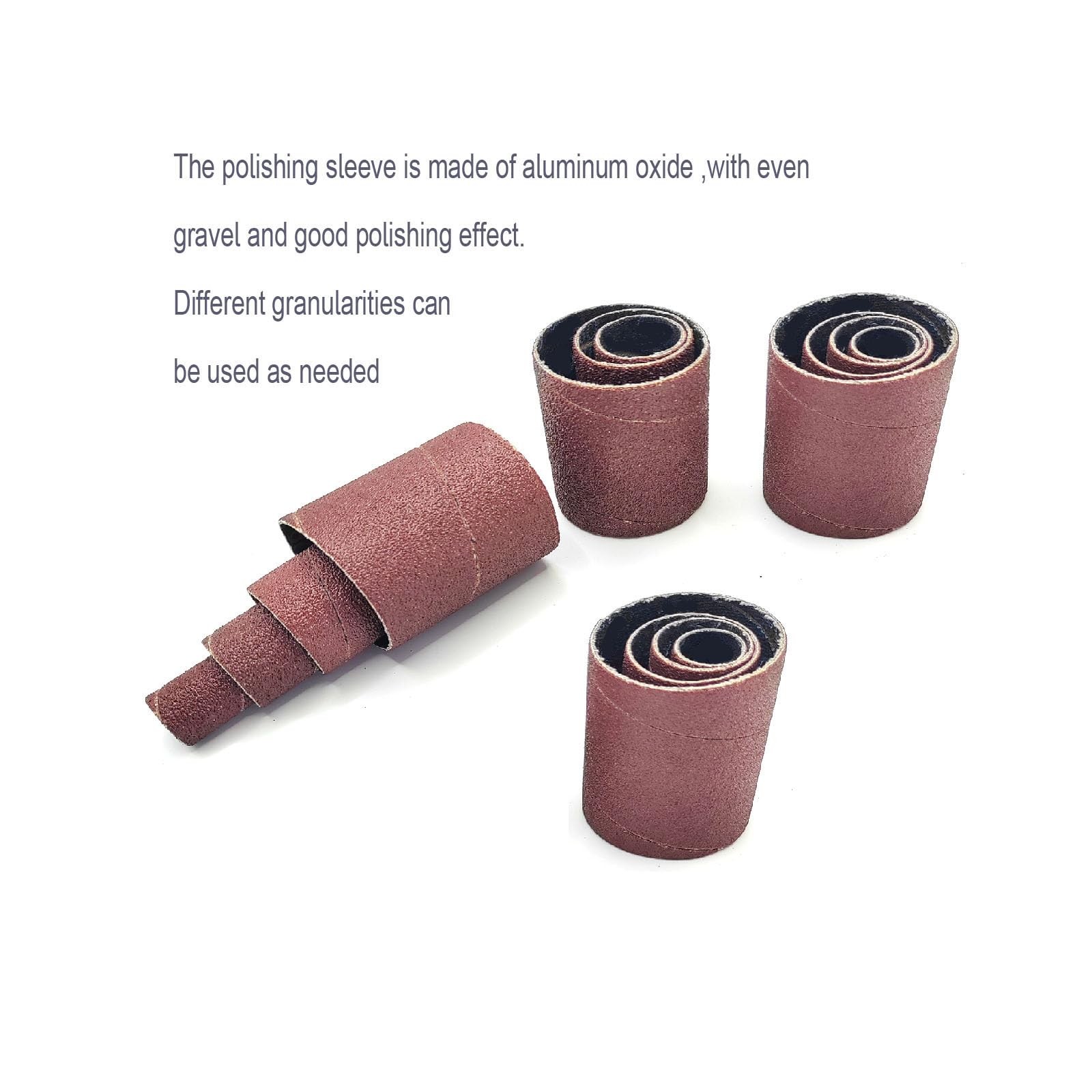 Sanding Drum Kit and Sleeves Set for Drill or Drill Press,2”Long Sanding Drum…
