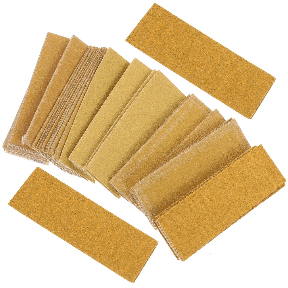 60 Sheets Sand Paper Set Assorted Grits 80 120 150 180 240 320 for Wood