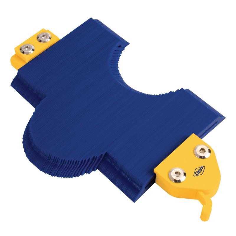 QEP 10038 Contour Gauge 6 in. with Plastic Teeth