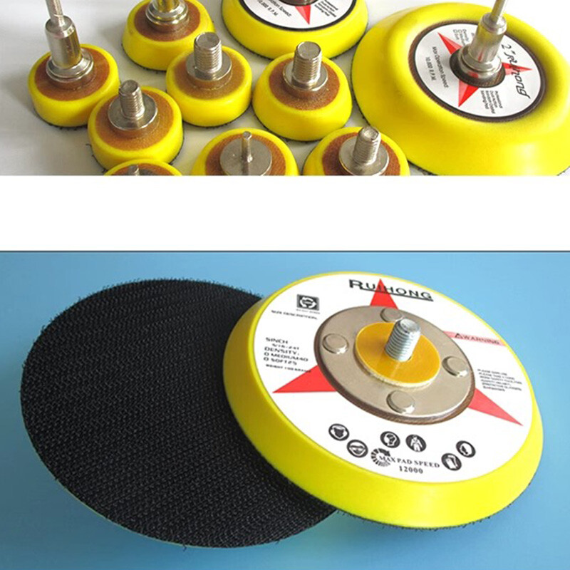 4 Inch Hook & Loop 100mm Sanding Discs Backing Pad For Drill Grinder 8mm Shank