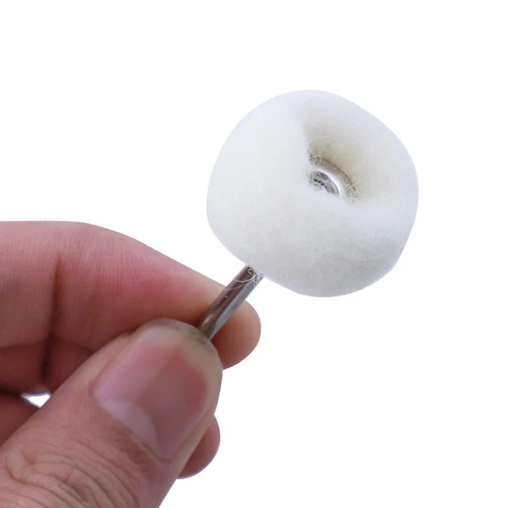 2/4/6/8pcs Polishing Buffing Wheel Set for Dremel Polishing Kit Felt Wool Cotton