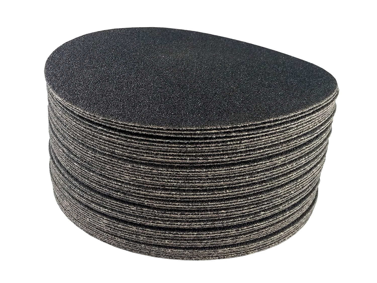 Sanding Discs 9 Inch Silicon Carbide 24 Grit 25 Pack Hook Loop Auto Body Wood