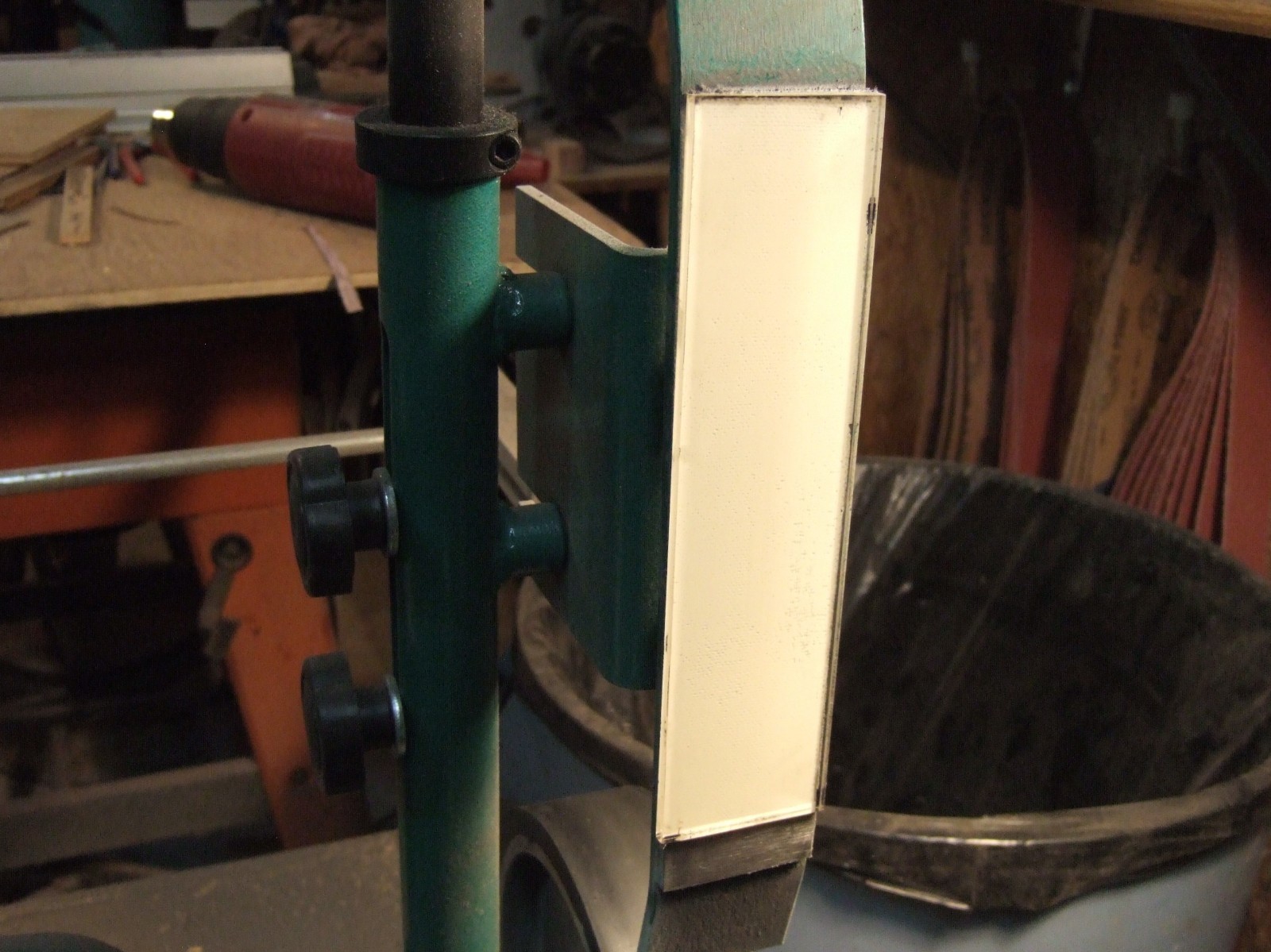 Glass Platen for Grinders and Sanders 2″ x 7 1/2″