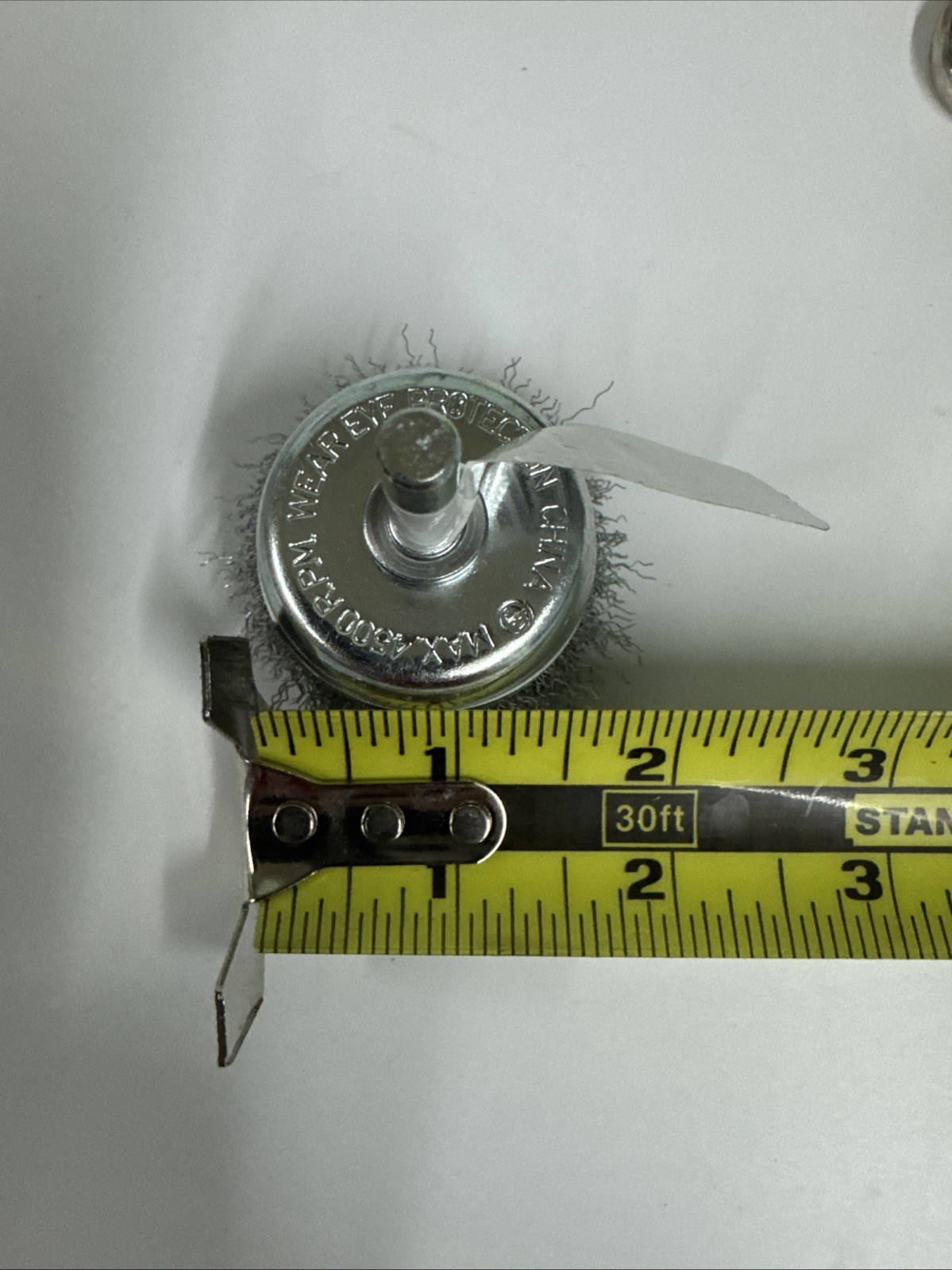 NEW Weiler Ace 61265 Wire 1-3/4″ Fine Cup End Brush 1/4” Stem use on Steel