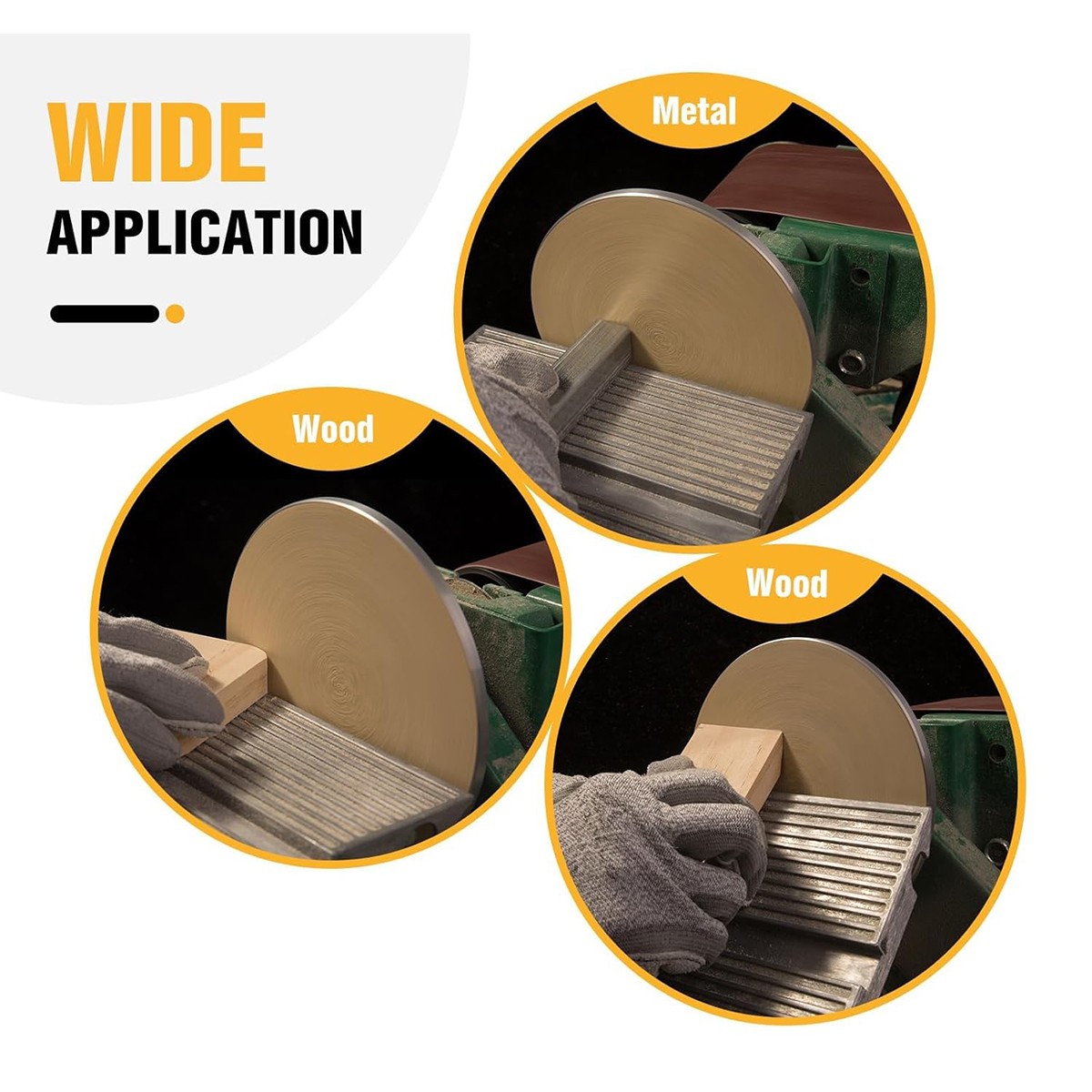 6 inch PSA Sanding Disc Sandpaper 50/Roll Adhesive Sticky Back 40Grit Sand Paper