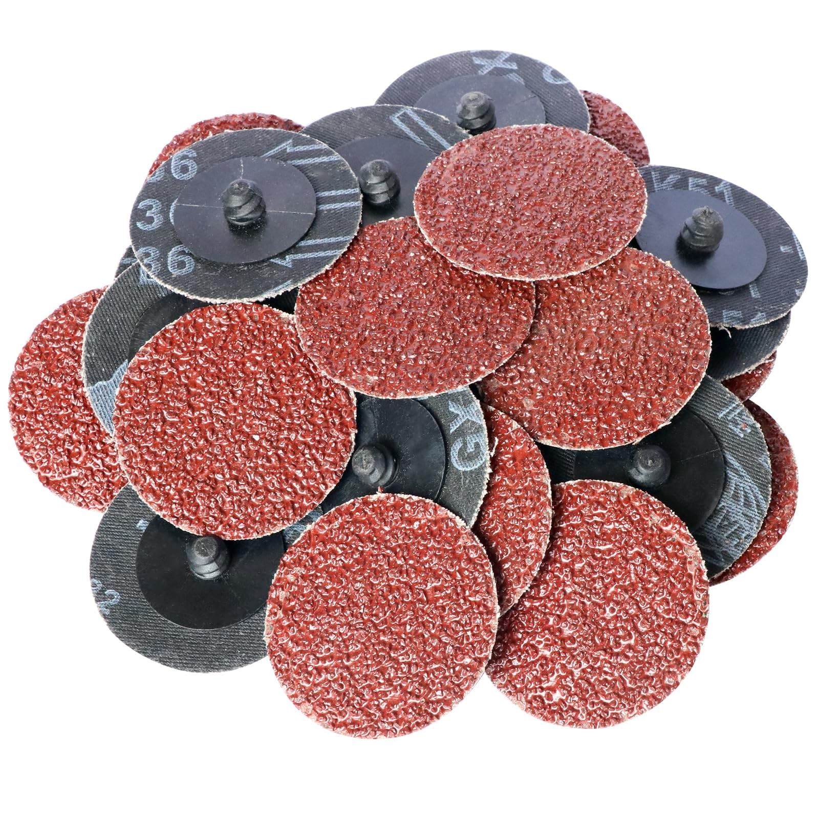 100Pcs 2″ inch Sanding Disc Surface Conditioning Quick Change Disc R-Type San…
