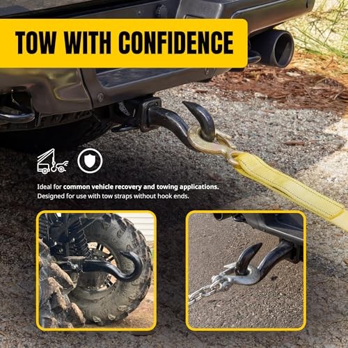 70248 Forged Tow Hook – 1 Pack – Single-Pack