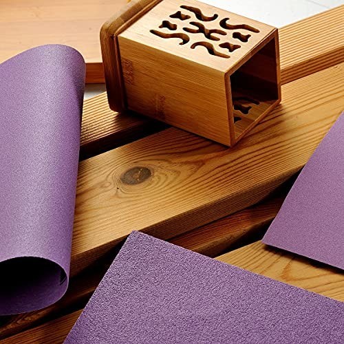 Assorted Grit Sandpaper 9×11″ 25-Pack (800-2500) Wet/Dry Abrasive Sheets for Woo