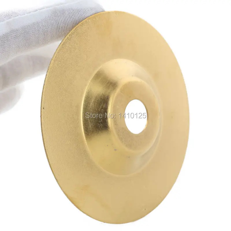 4″ inch Diamond Coated TITANIUM Grinding Disc Wheel Convex Threading Grit 150