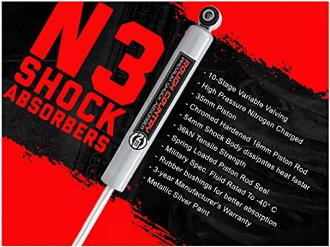 2.5-4″ N3 Front Shocks for Chevy/GMC 1500/Classic 2WD – 23238_A