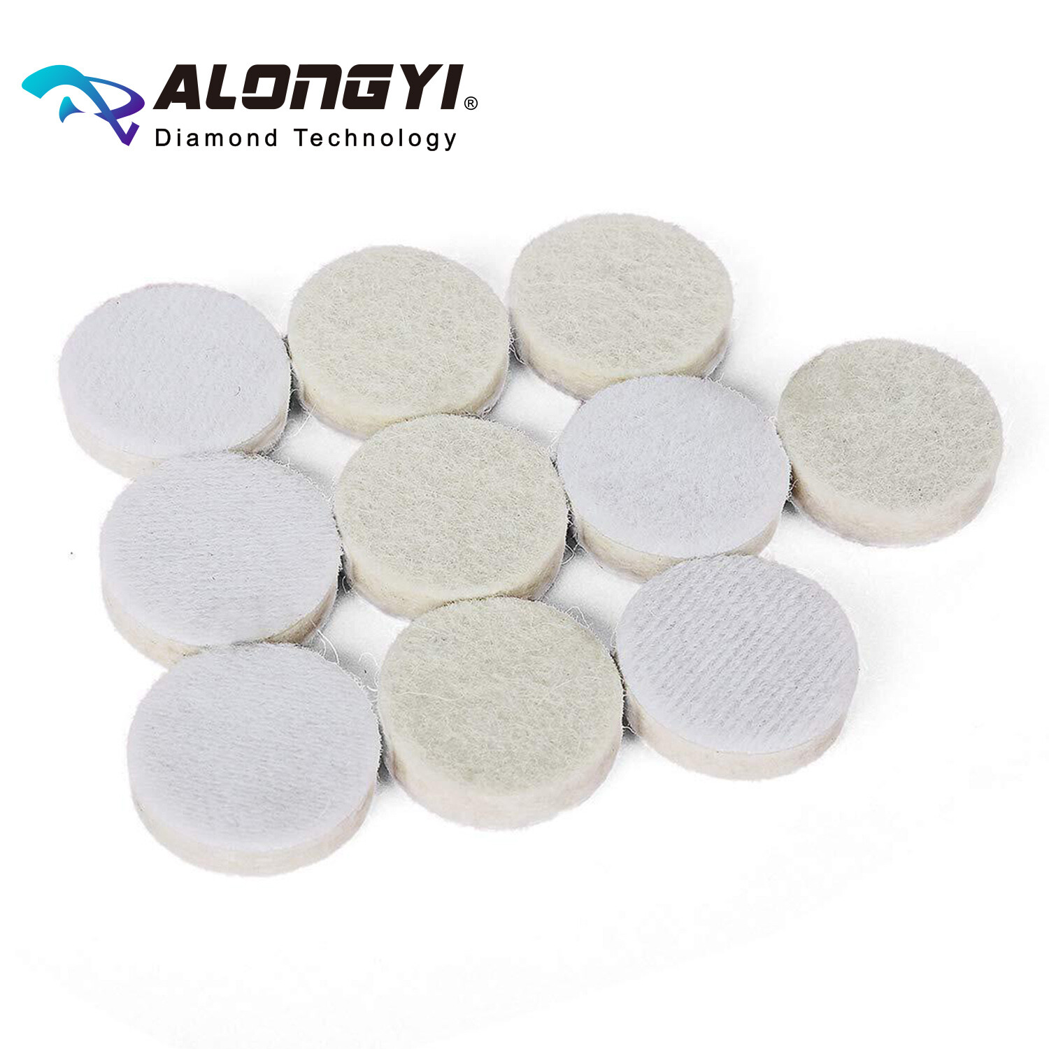 Wool Felt Polishing Pads Buffing Wheel for Car Glass Plastic Metal Stone