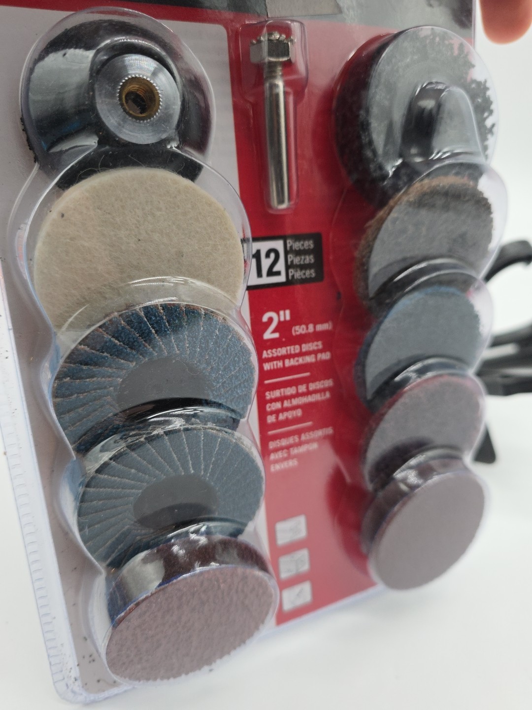 Porter Cable PCQ12SET 2″ Twist Lock Set (L12pc for Die Grinder New Sealed