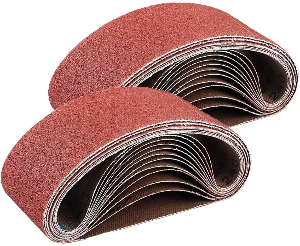 27PCS Sanding Belts 3×18″ 40 60 80 120 150 180 240 320 400 Grit Sander Sandpaper