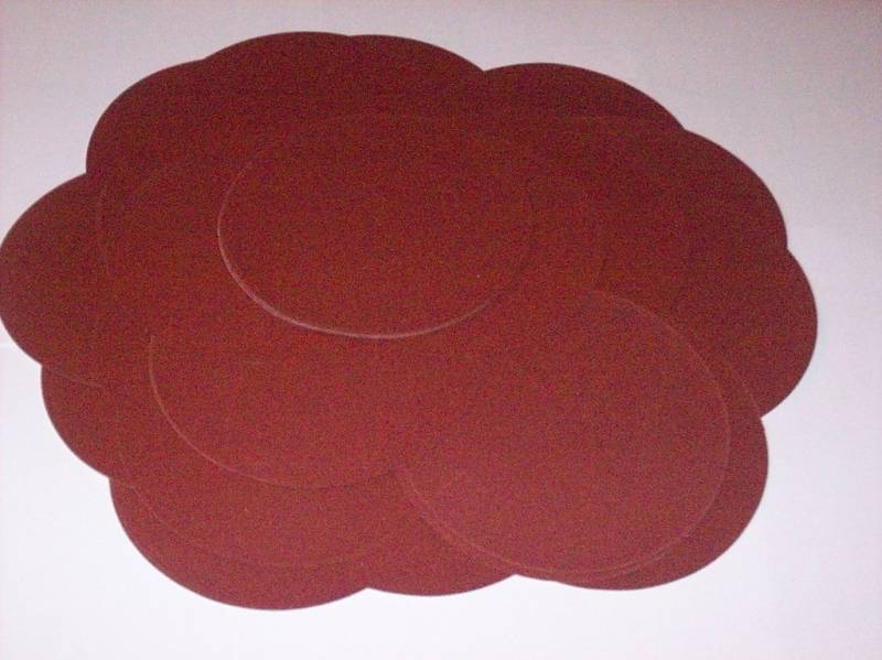 50 IIT 6″ DA SANDER SANDING DISCS PEEL N STICK 220 GRIT