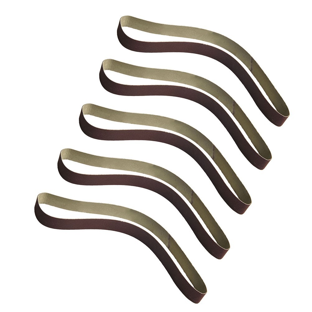 Sanding Belts 520x20mm Aluminum Oxide 5 Pack for Metallurgy and Machinery