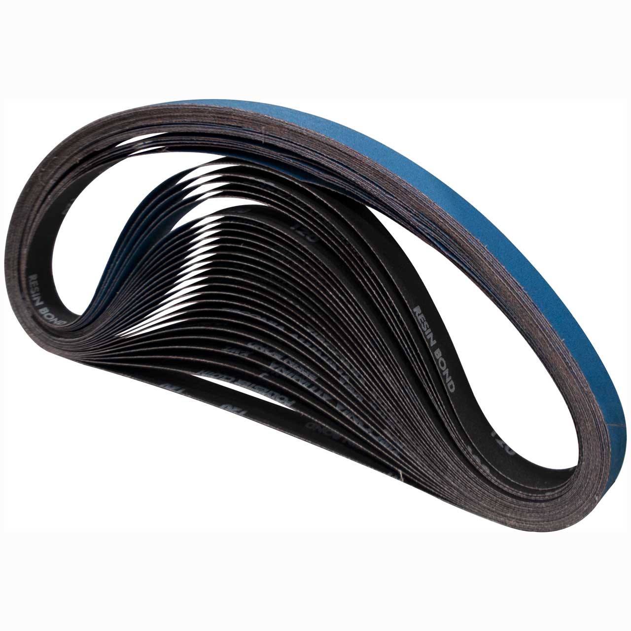 Norton 78072728590 1×42” BlueFire R823P ZA Cloth Narrow Belts 120 Grit 50 pk