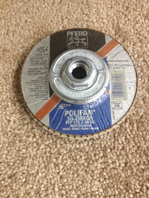 Pferd 419-62276 Fd 62276 4-1-2 Inchx5-8 Inch-11Flap Disc Threaded Hub (NEW)
