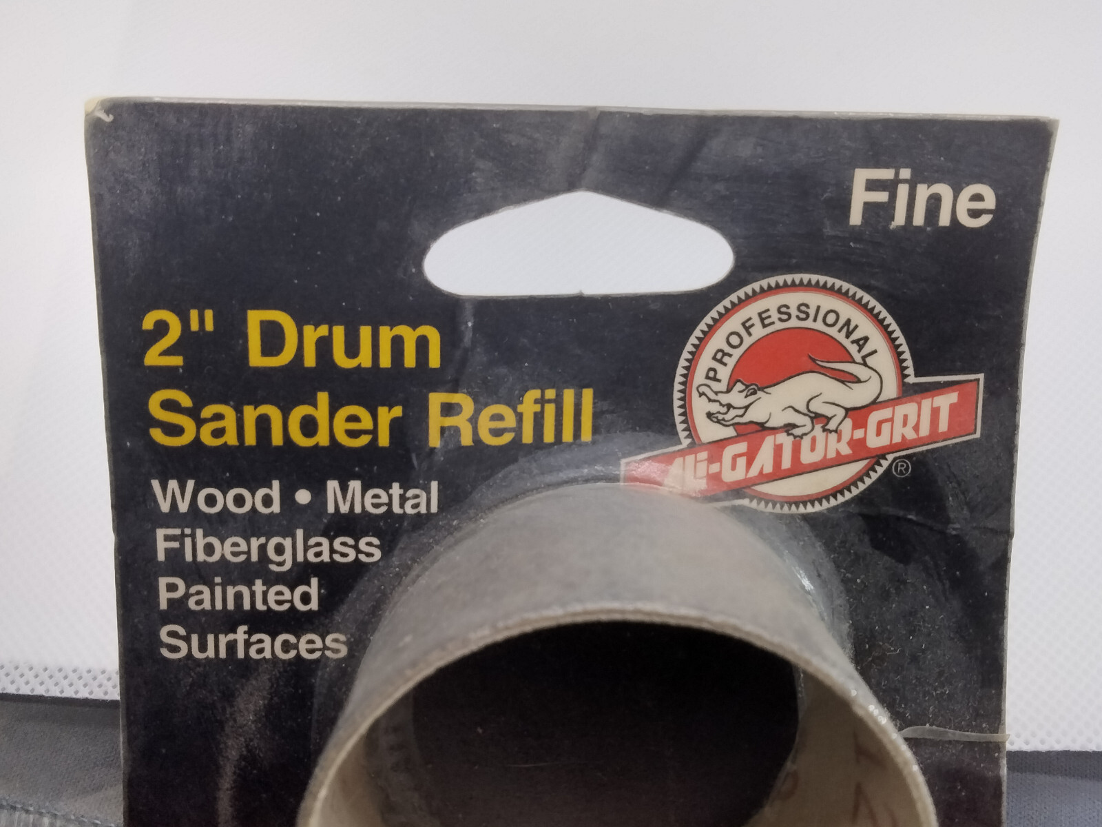 Gator Grit Drum Sander Refill For Electric Drill – Fine 120 Grit – 2″ by 1 1/2″