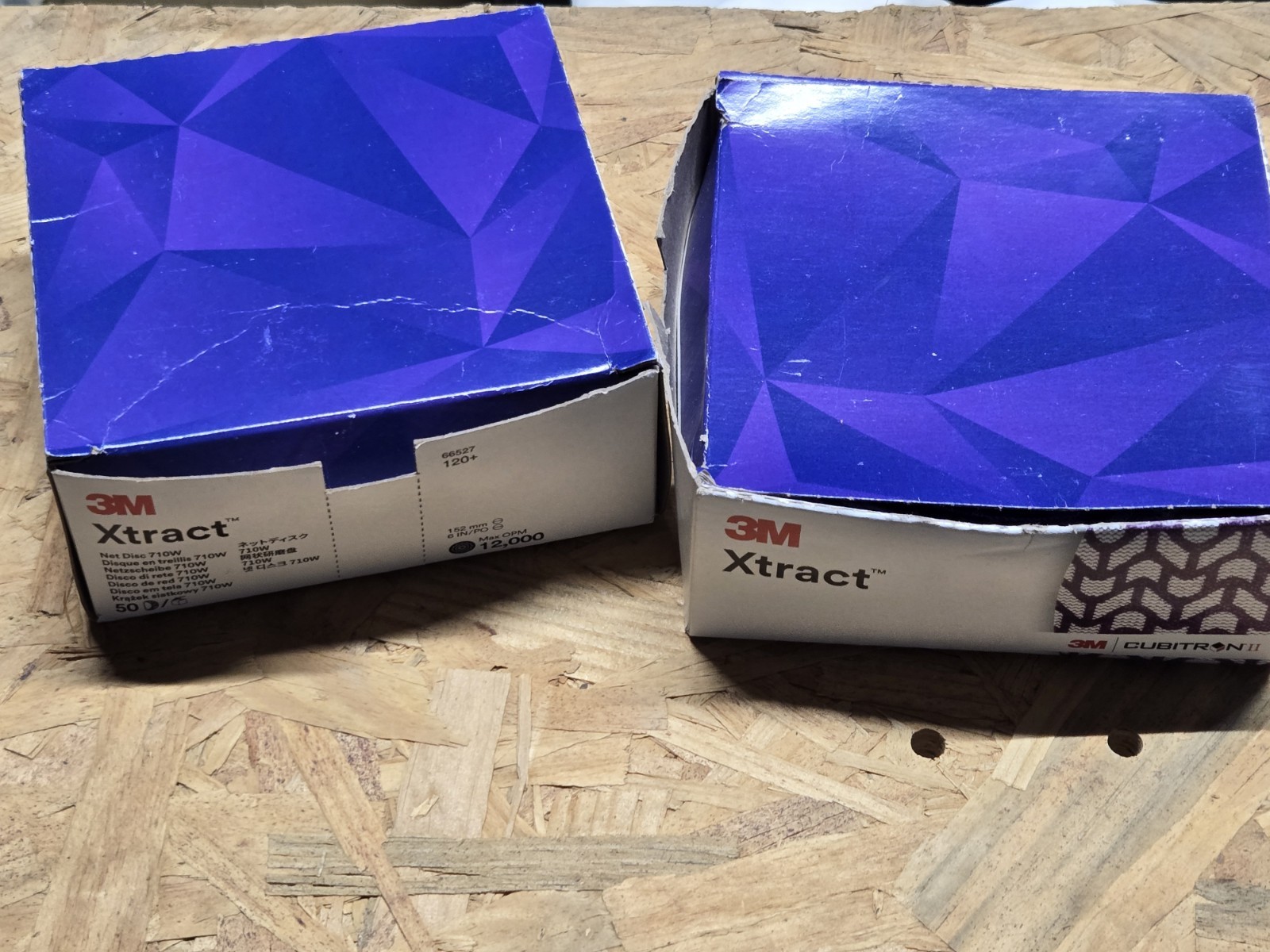 2 boxes 3M Xtract 66527 Net Disc 710W 120+ Cubitron II Discs 2 boxes READ!